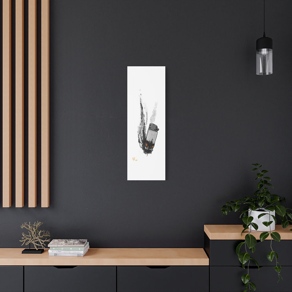Thumbnail:  Canvas Art - Flick My Bic