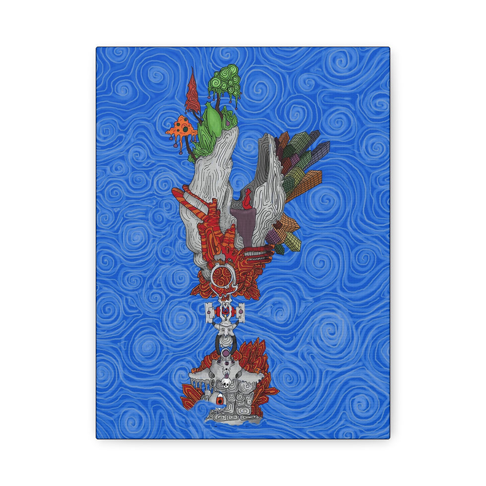 Thumbnail: Wall Canvas - Broken Pillar 