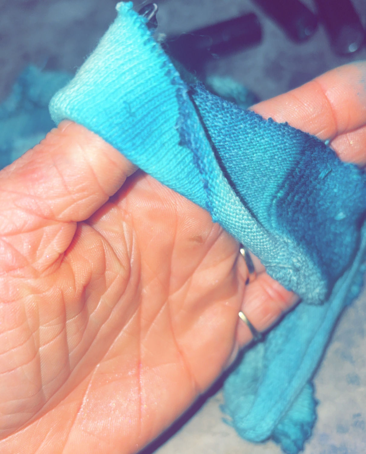 Tie Dye Country Scrunchies