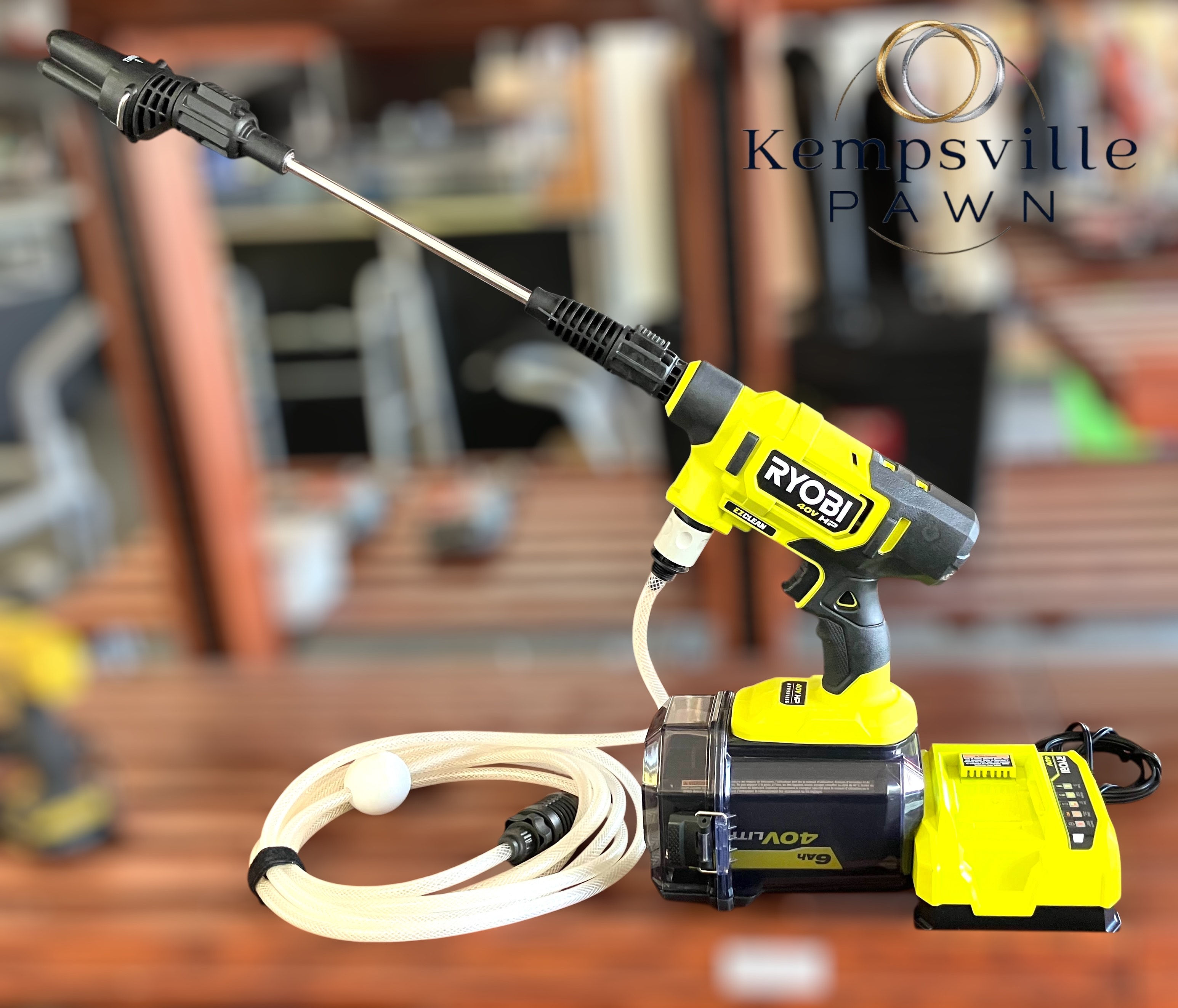 Ryobi 18V EZClean 600 Cordless Power Cleaner Kit