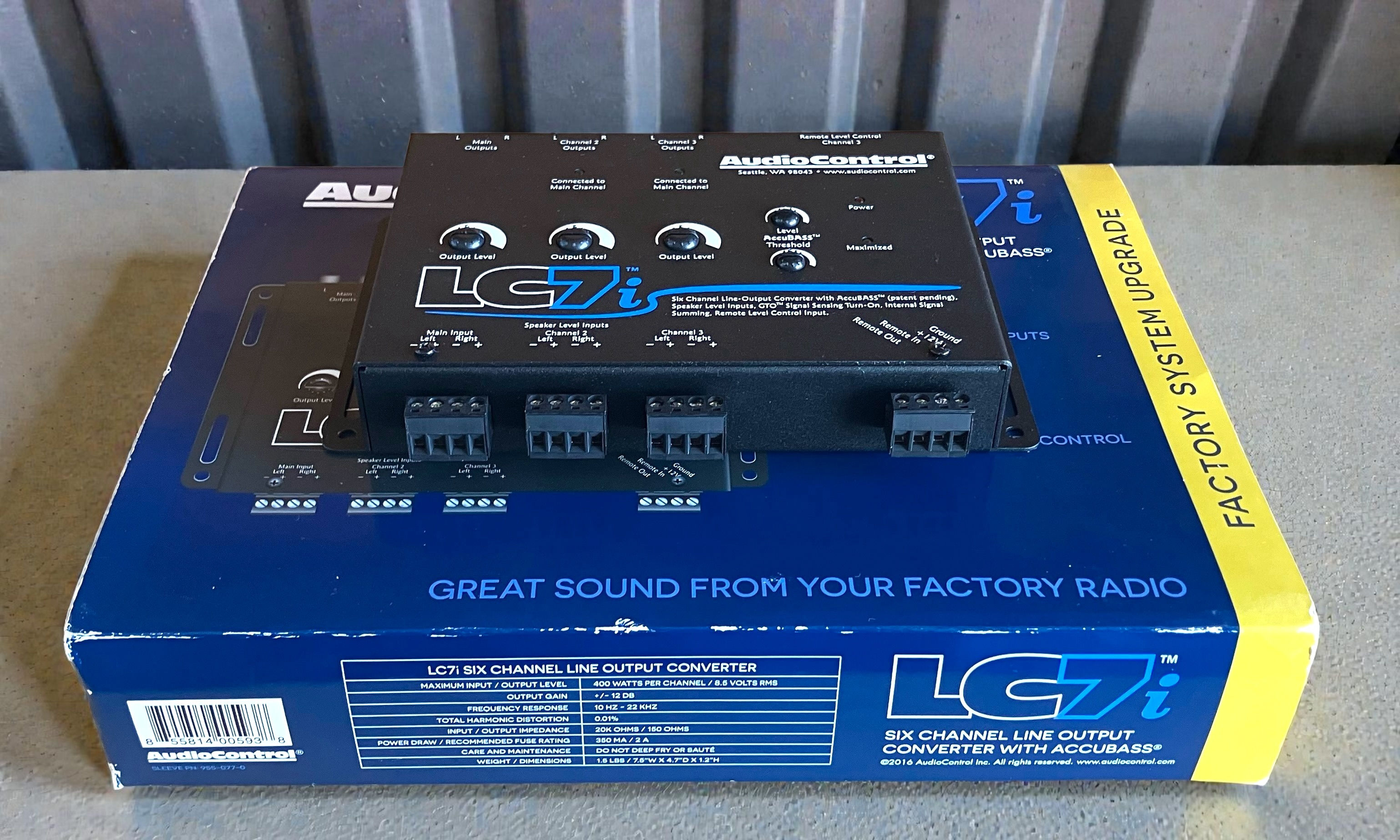 AudioControl LC7i 6-Channel Line Output Converter