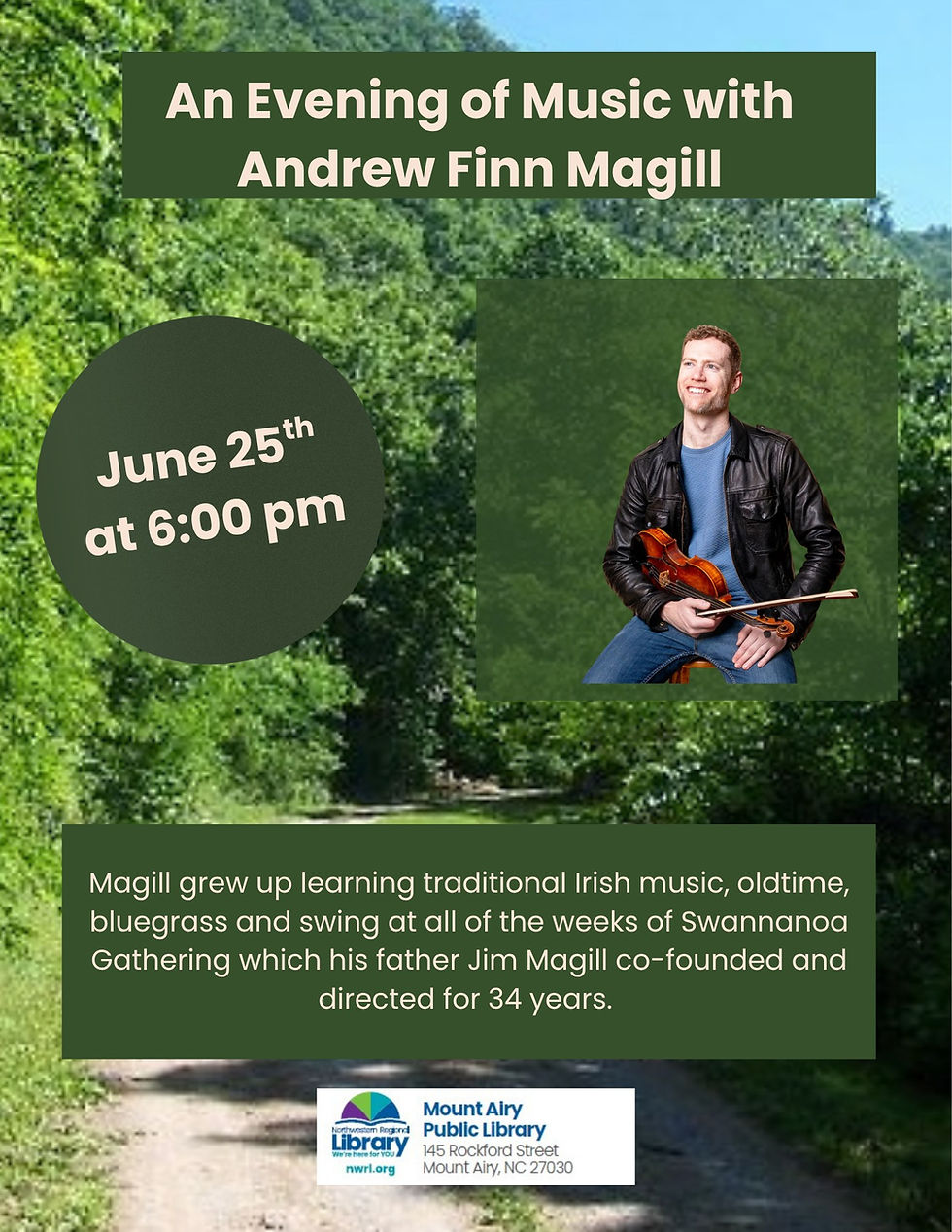 An Evening of Music: Andrew Finn Magill