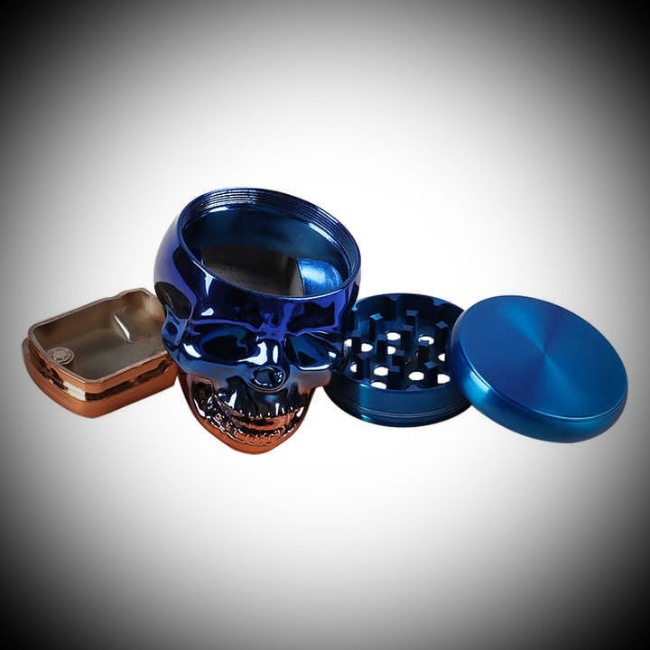 Miniatura: Grinder Calavera Metal 70mm