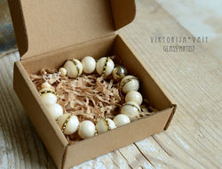 lampwork glass beads handmade pendant ne