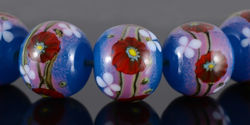 lampwork glass beads