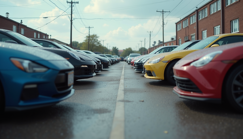 Top 5 Best-Selling Used Vehicles in the United States for Buyers with Credit Challenges