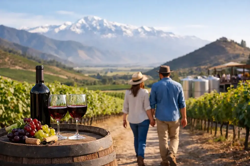 Turismo del vino chileno que sí deja huella