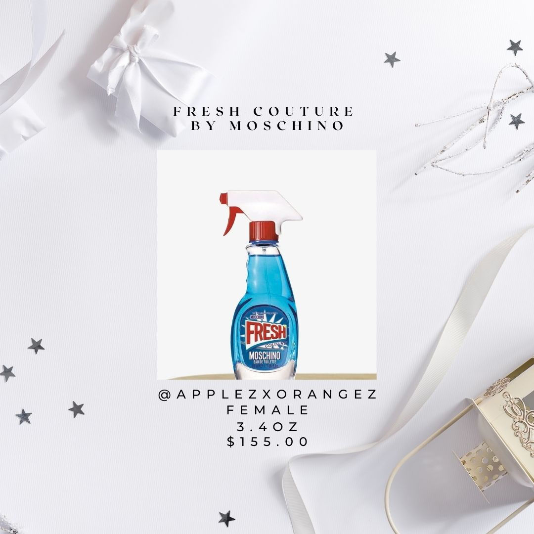 Fresh Couture By Moschino  - 3.4oz - EDT - FEMALE