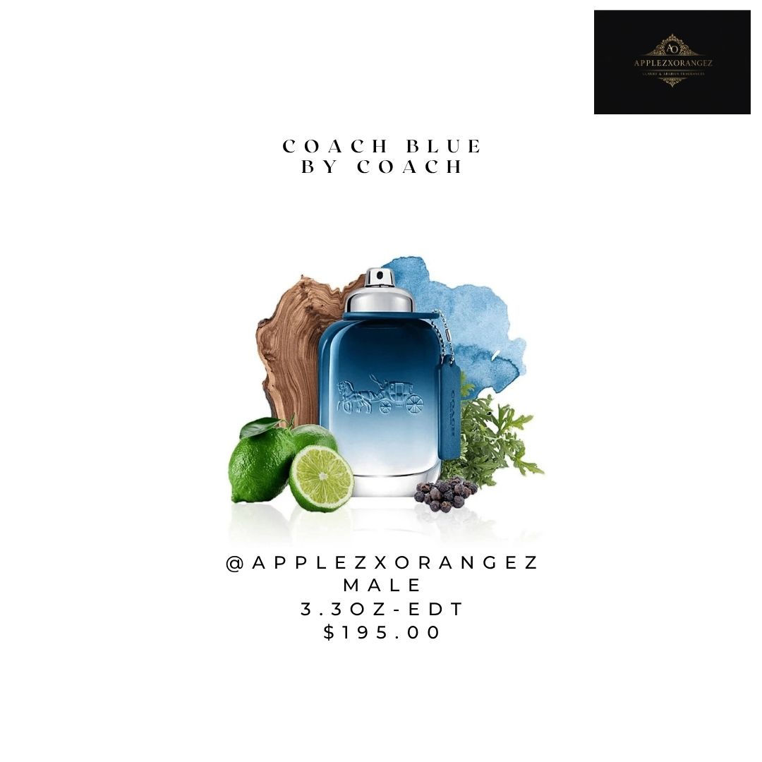 Coach Blue By Coach - 3.0oz - EDT - MALE