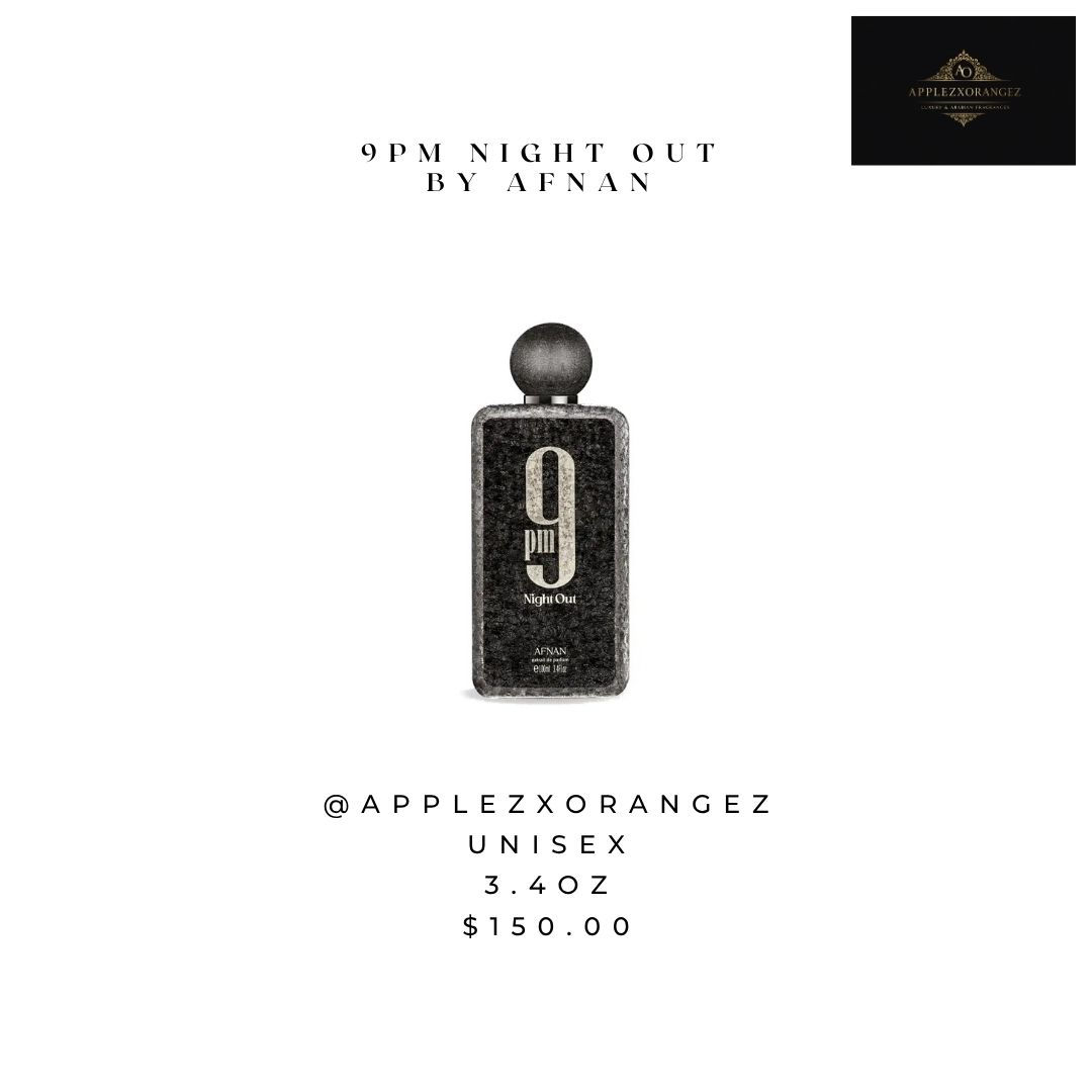 9pm Night Out By Afnan - 3.4oz - UNISEX - $150.00