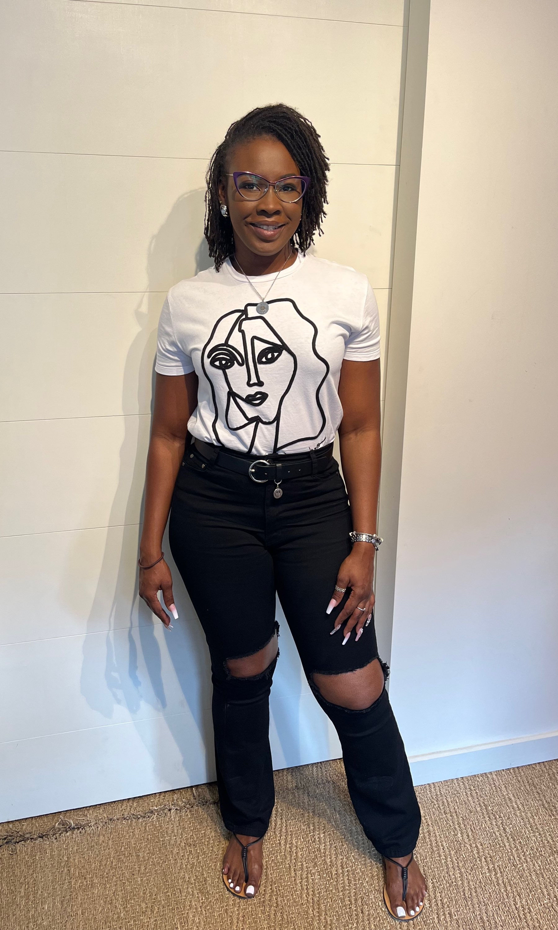 Bell Bottom Jeans (Black)