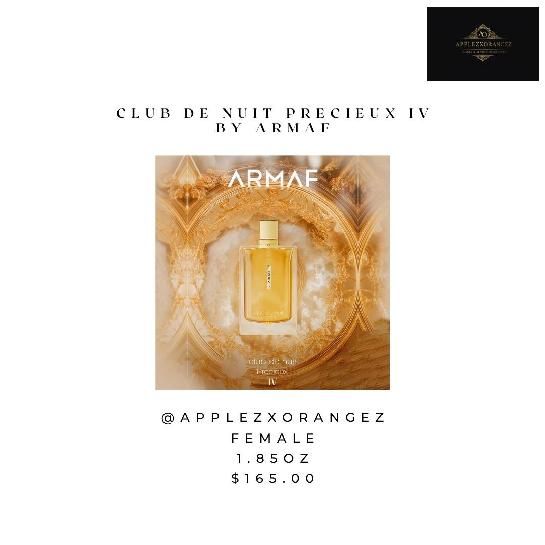 Club De Nuit Precieux IV By Armaf – 3.4oz – EDP – FEMALE
