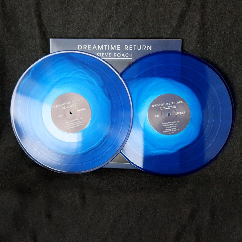 Miniatura: Steve Roach | Dreamtime Return | 2LP | Bone Transparent Blue | HD Remaster