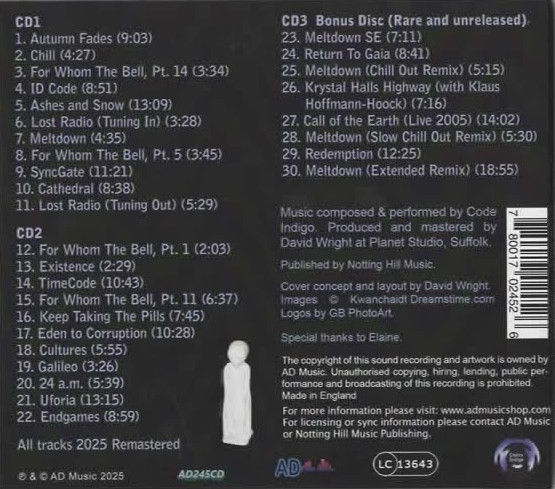 Code Indigo | Endgame | 3 CD set
