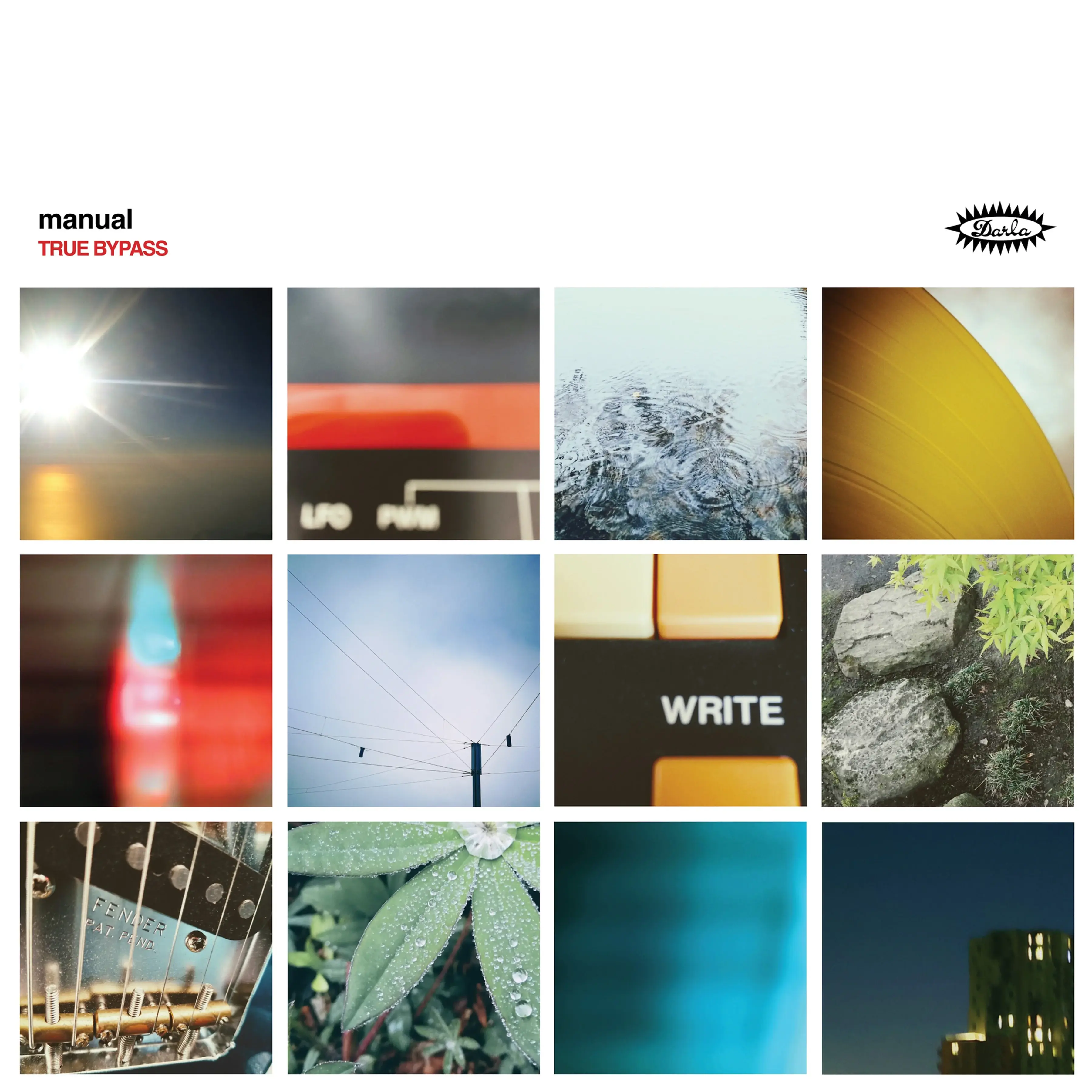 Manual | True Bypass | Limited Transparent Teal Vinyl