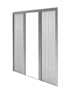 Moustiquaire latérale à 2 vantaux