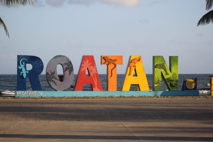 Roatan Sign 