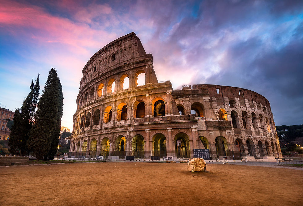 The Colosseum in Rome