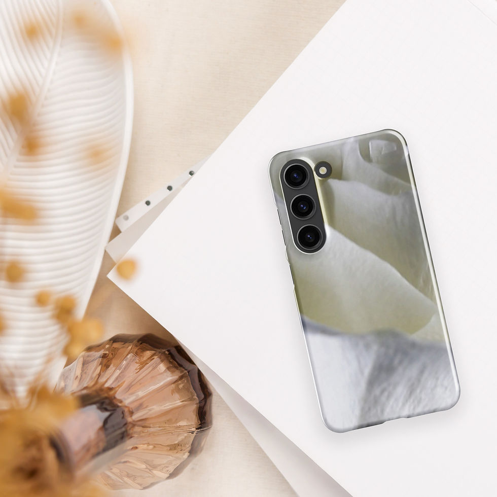 Thumbnail: Samsung® Snap case White Rose - Hope Collection