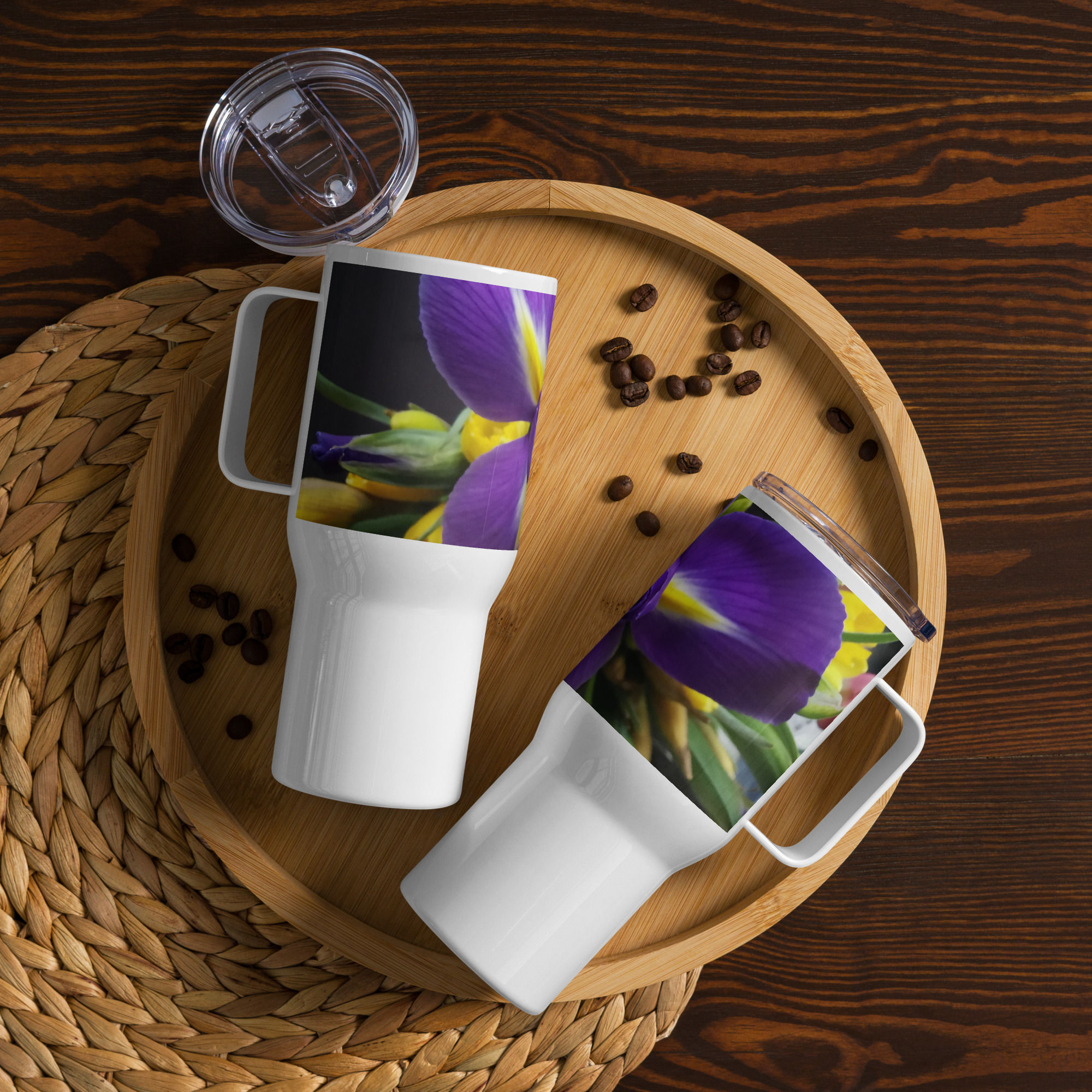 Travel mug Iris - Blossom Collection