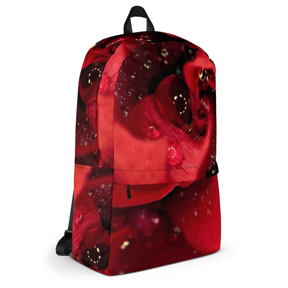 Thumbnail: Backpack 'Red Rose' - Hope Collection