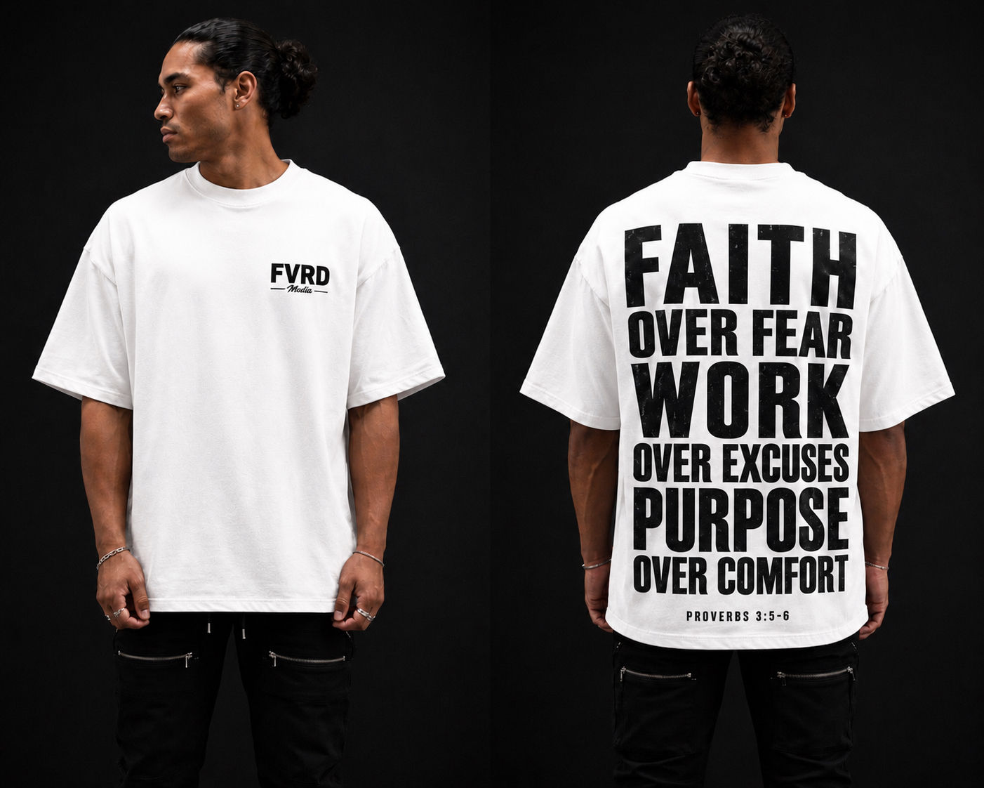 FVRD “Faith Over Fear” Heavyweight Tee