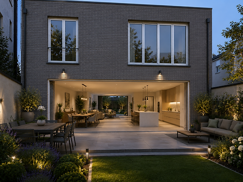 Villa Atypique de 370 m2 / Type Loft avec Jardin à 2 Pas de la défense et au calme absolu