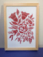 Bouquet de fleurs Art déco