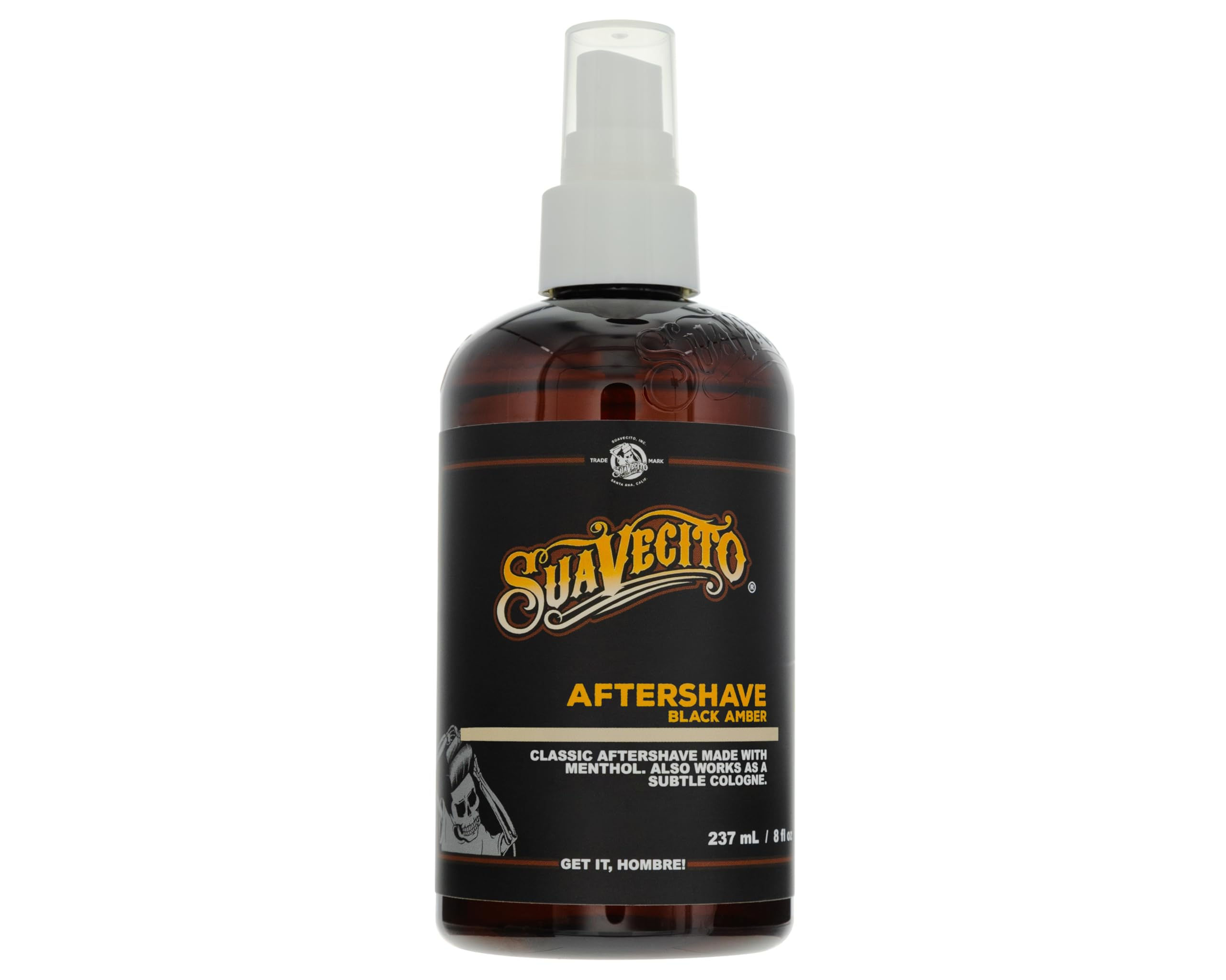 Suavecito Black Amber Aftershave 8 oz.