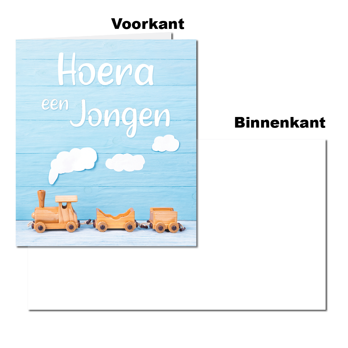 Wenskaart - Geboorte Zoon