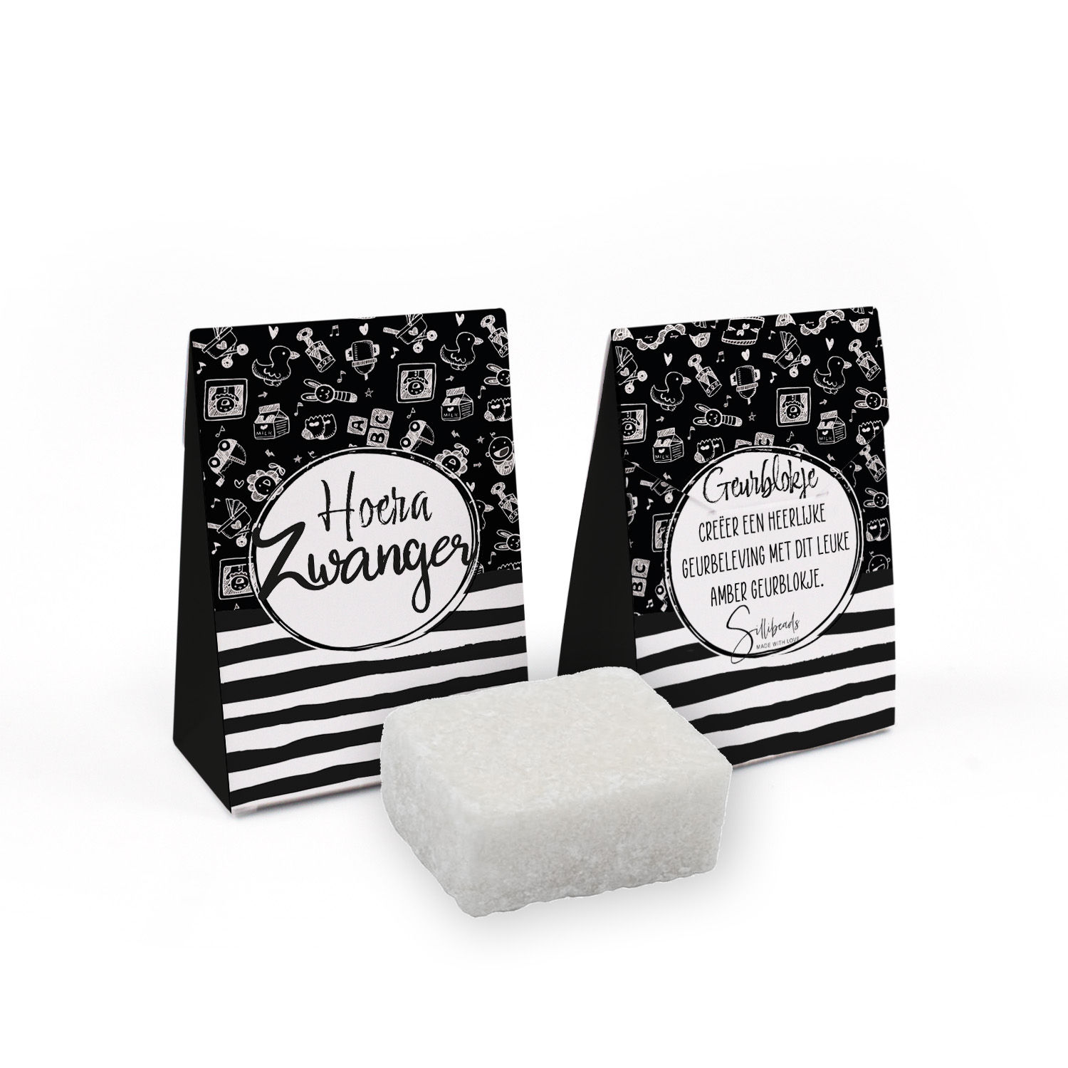 Mini-Verpakking Amberblokje - Zwanger