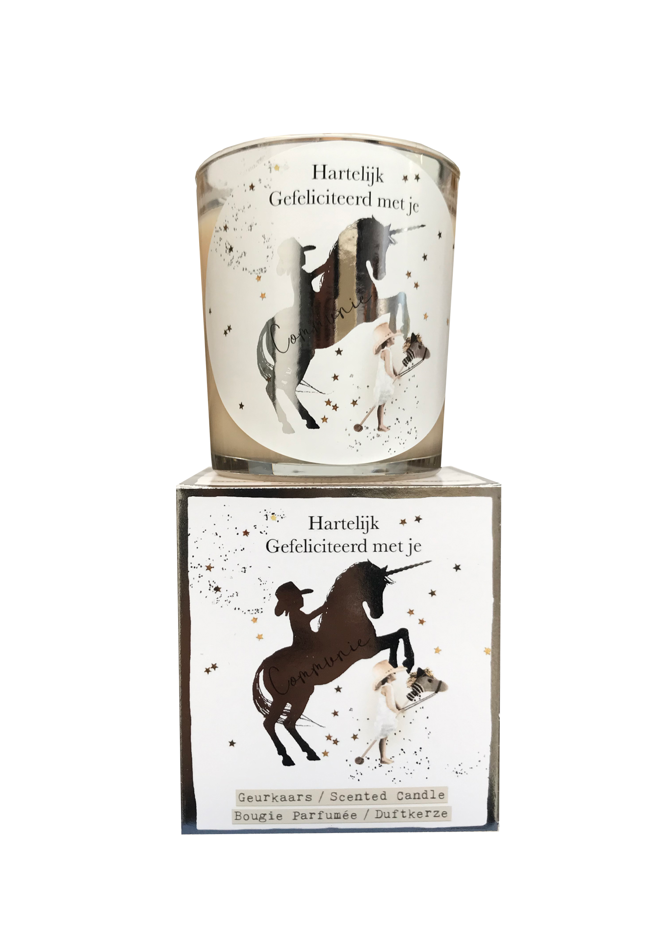 Giftbox Candles "Communie"