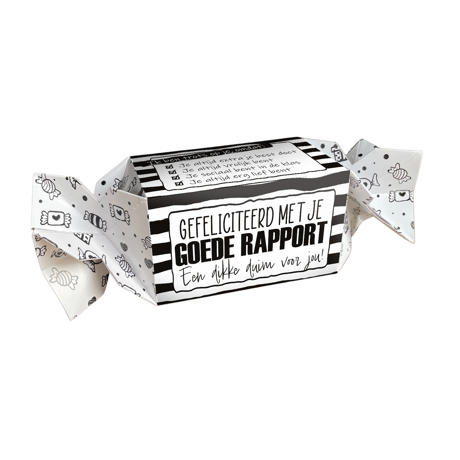 Losse Verpakking Snoepdoosje – Rapport (Verpakt per 3)
