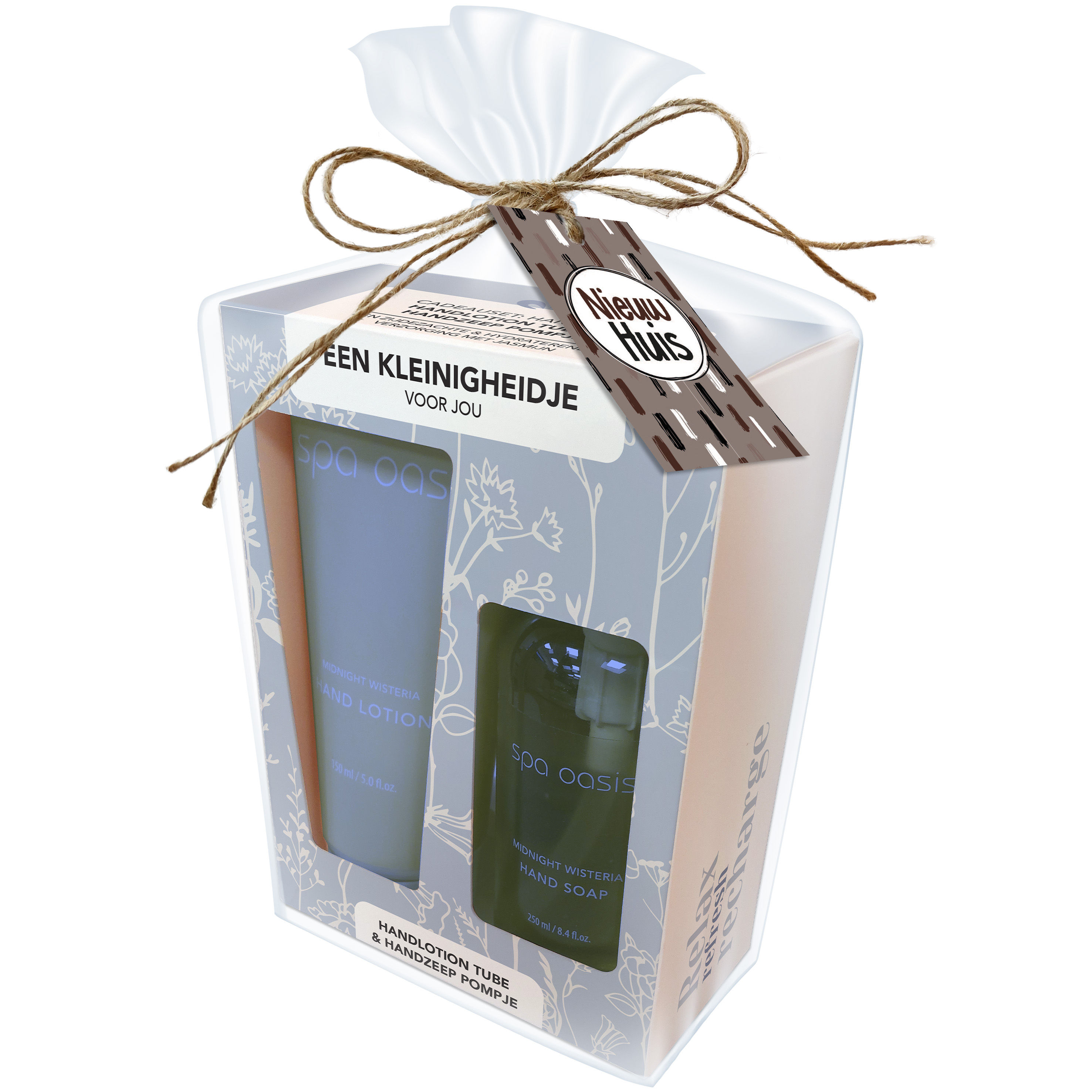 Handverzorging Set – Kleinigheidje - Cadeauverpakking - Nieuw Huis label