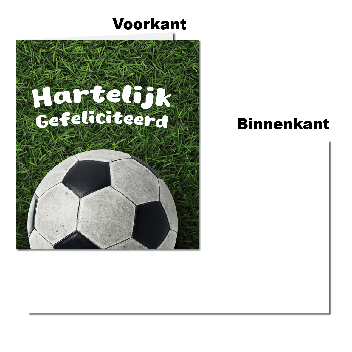 Wenskaart - Gefeliciteerd