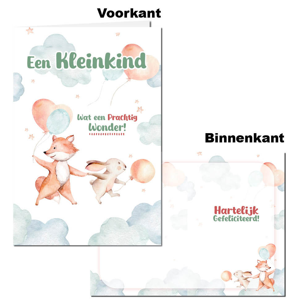 Wenskaart - Een Kleinkind