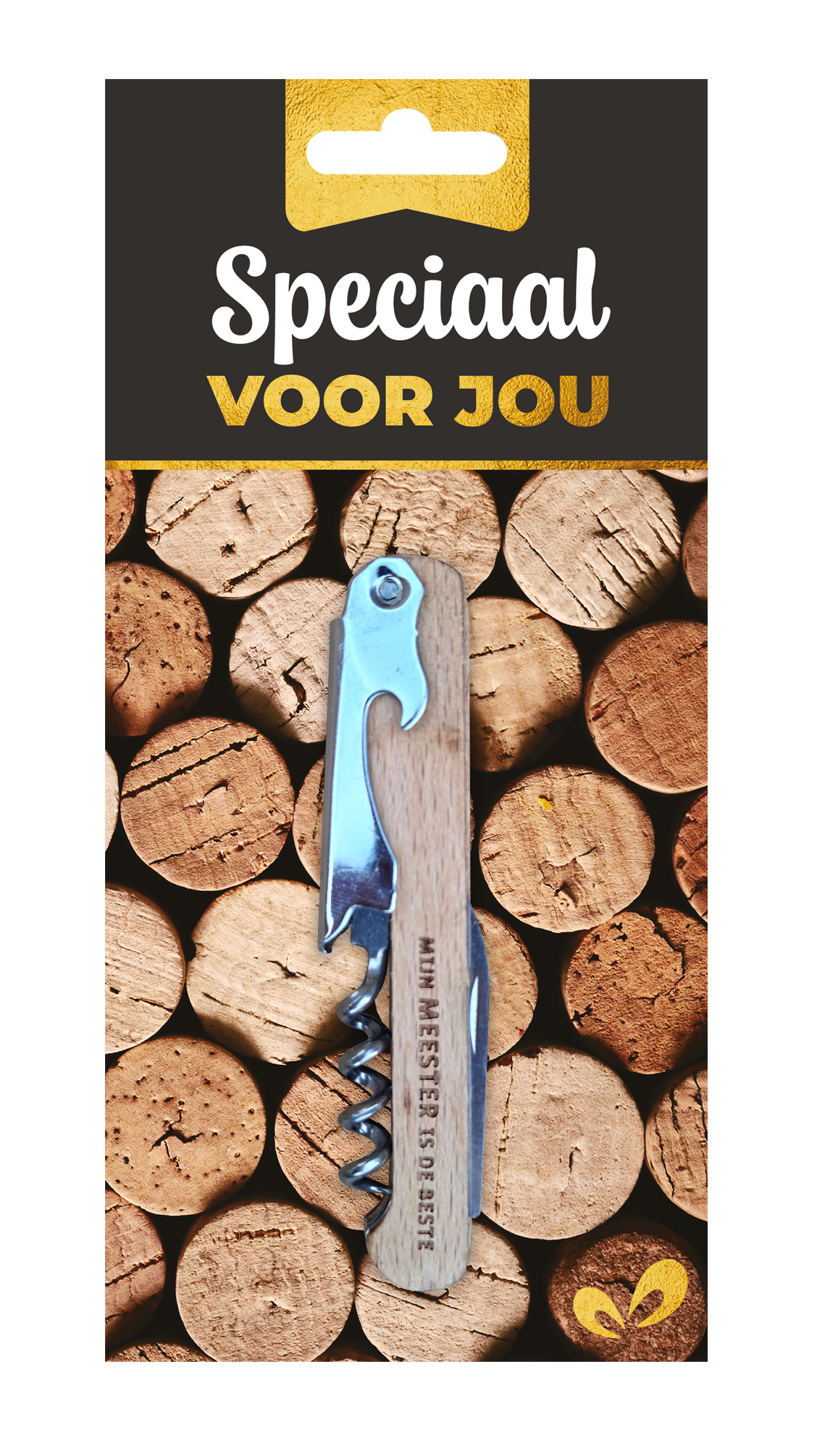 Kurkentrekker - Mijn Meester is de Beste - Gegraveerd
