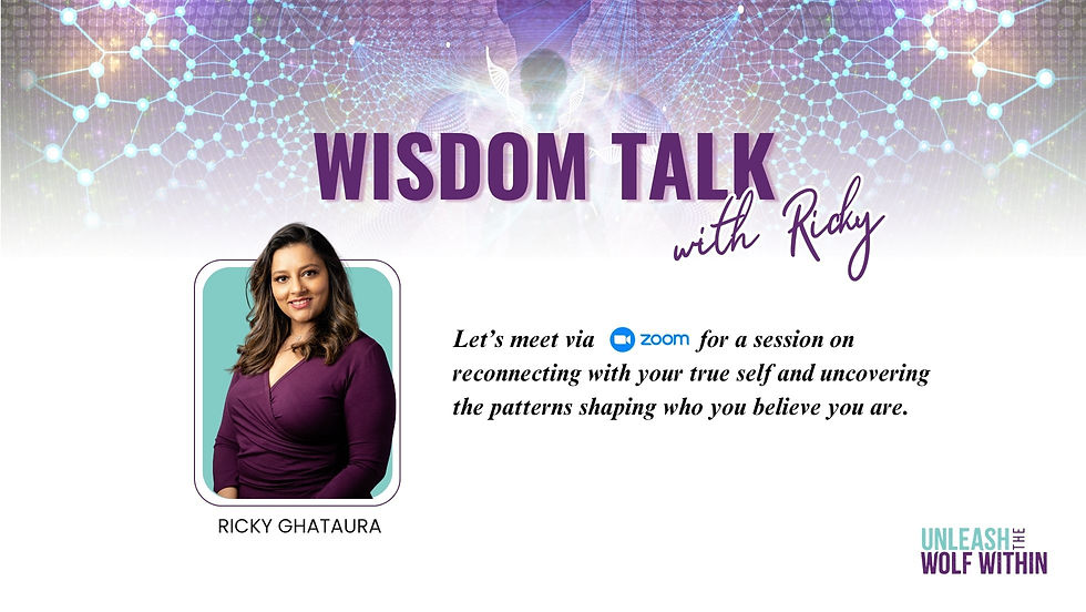 Wisdom Talk | Ricky Ghataura