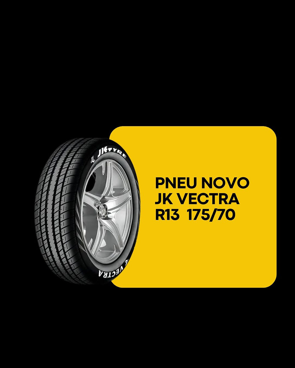 Miniatura: Pneu Novo 175/70 R13 Jk Vectra