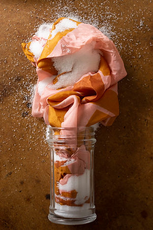 shooting Mia Kugelmann´s textile design Brot und Salz, breakfast scene