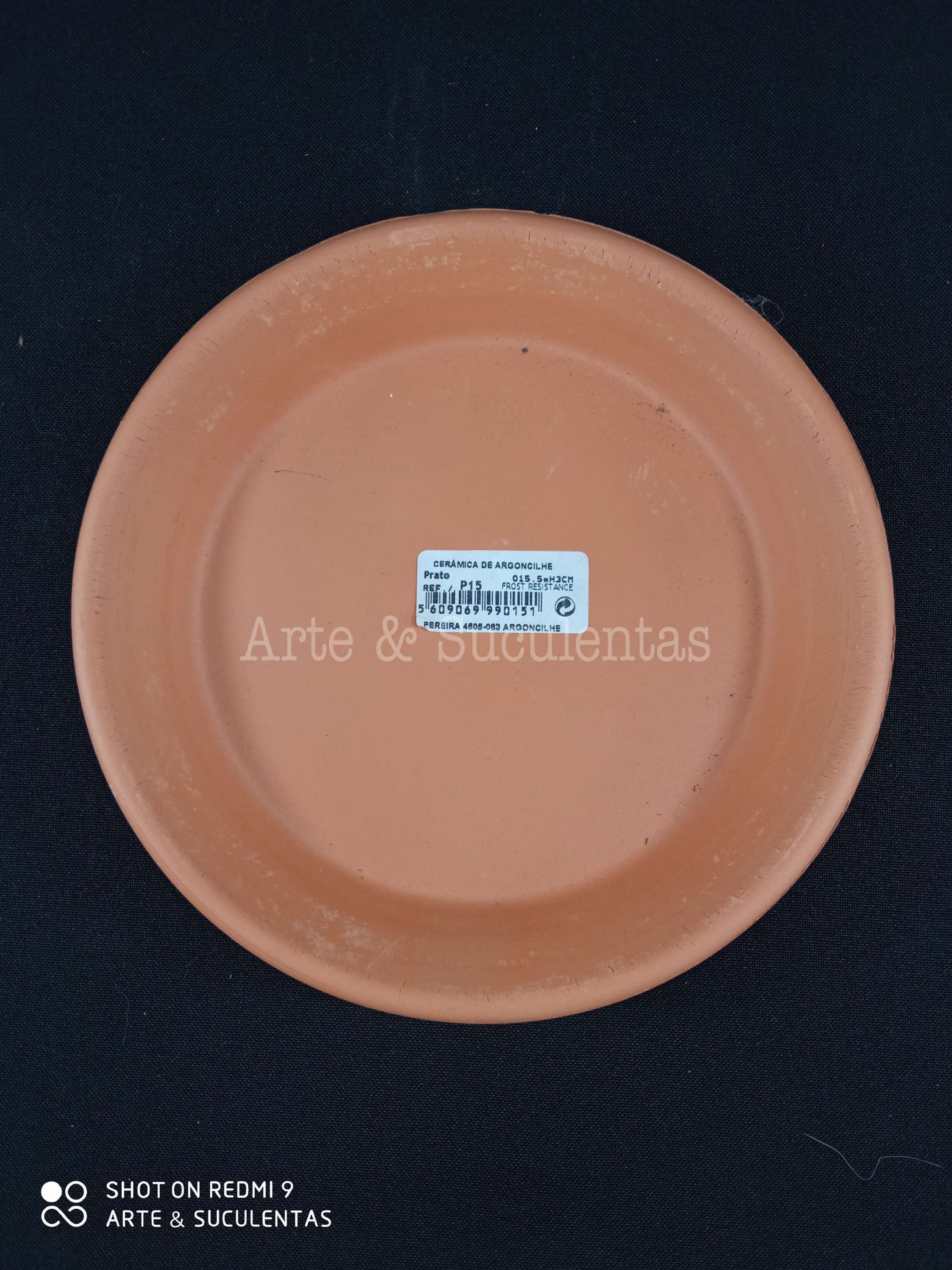 Prato terracota t.15