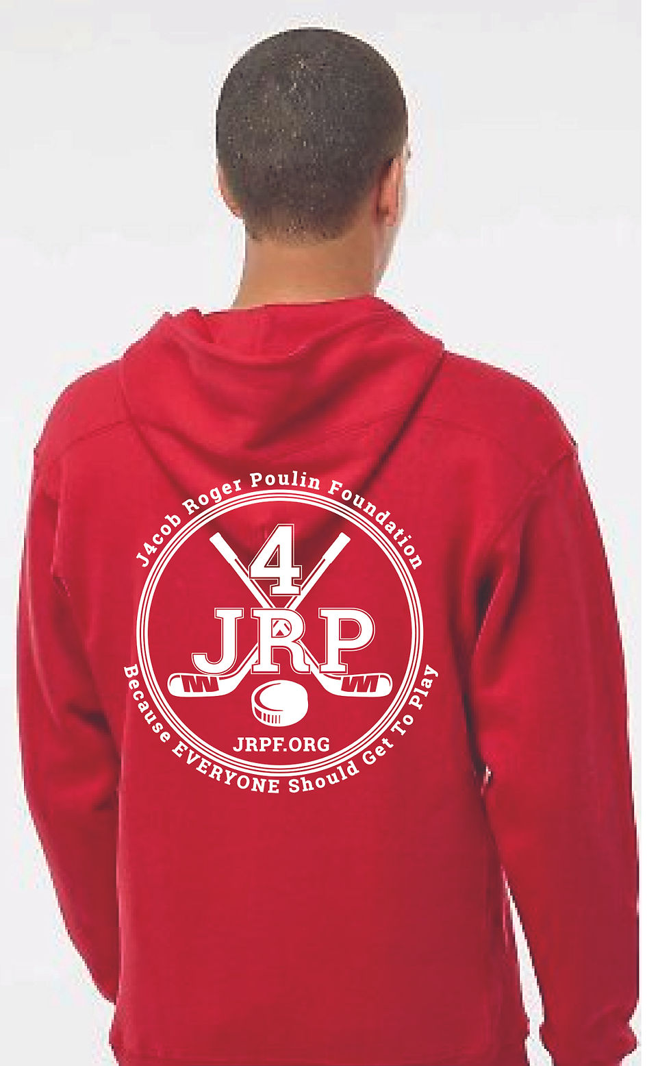 Thumbnail: Red Adult LARGE JRPF Laced Hoodie, You Choose!