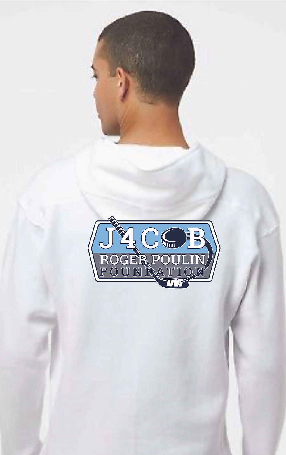 Thumbnail: Ash Heather Adult X-SMALL JRPF Laced Hoodie, You Choose!