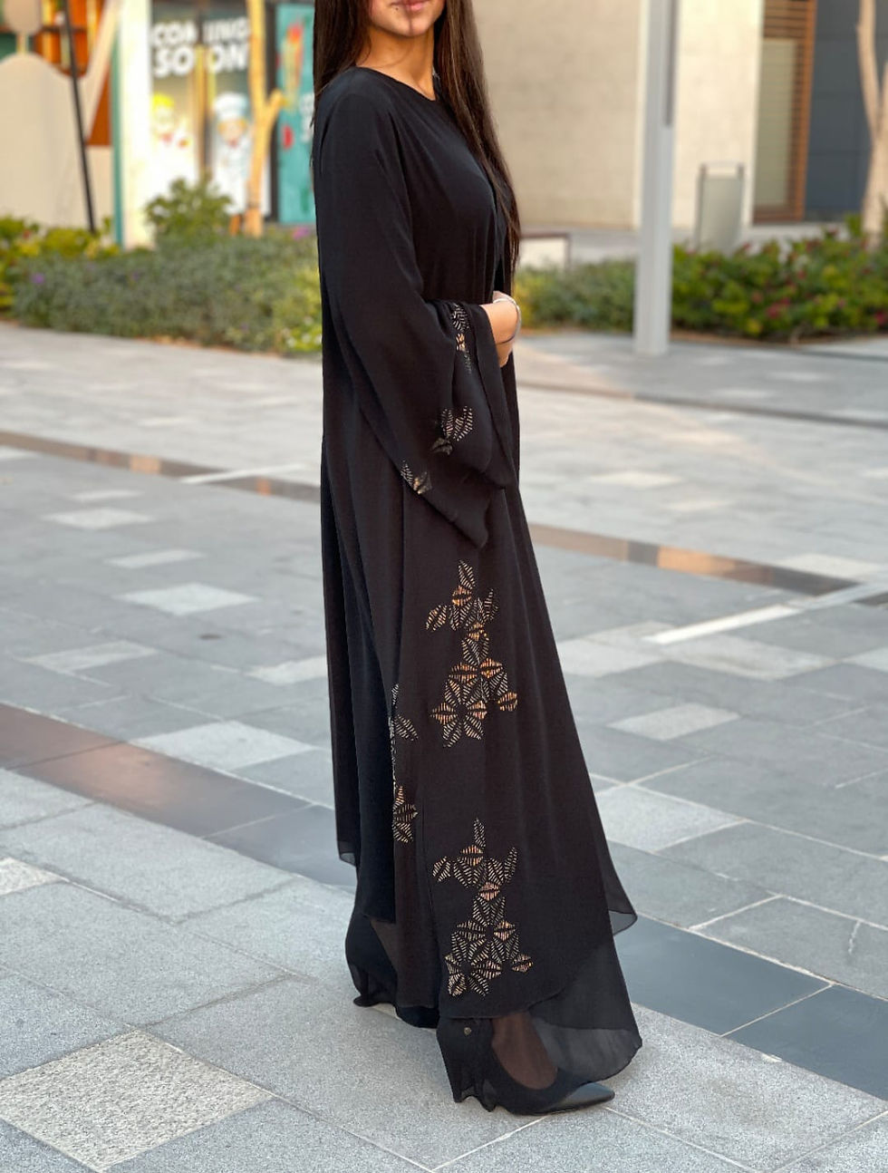 الصورة المصغرة: عبايه شيفون دبل 