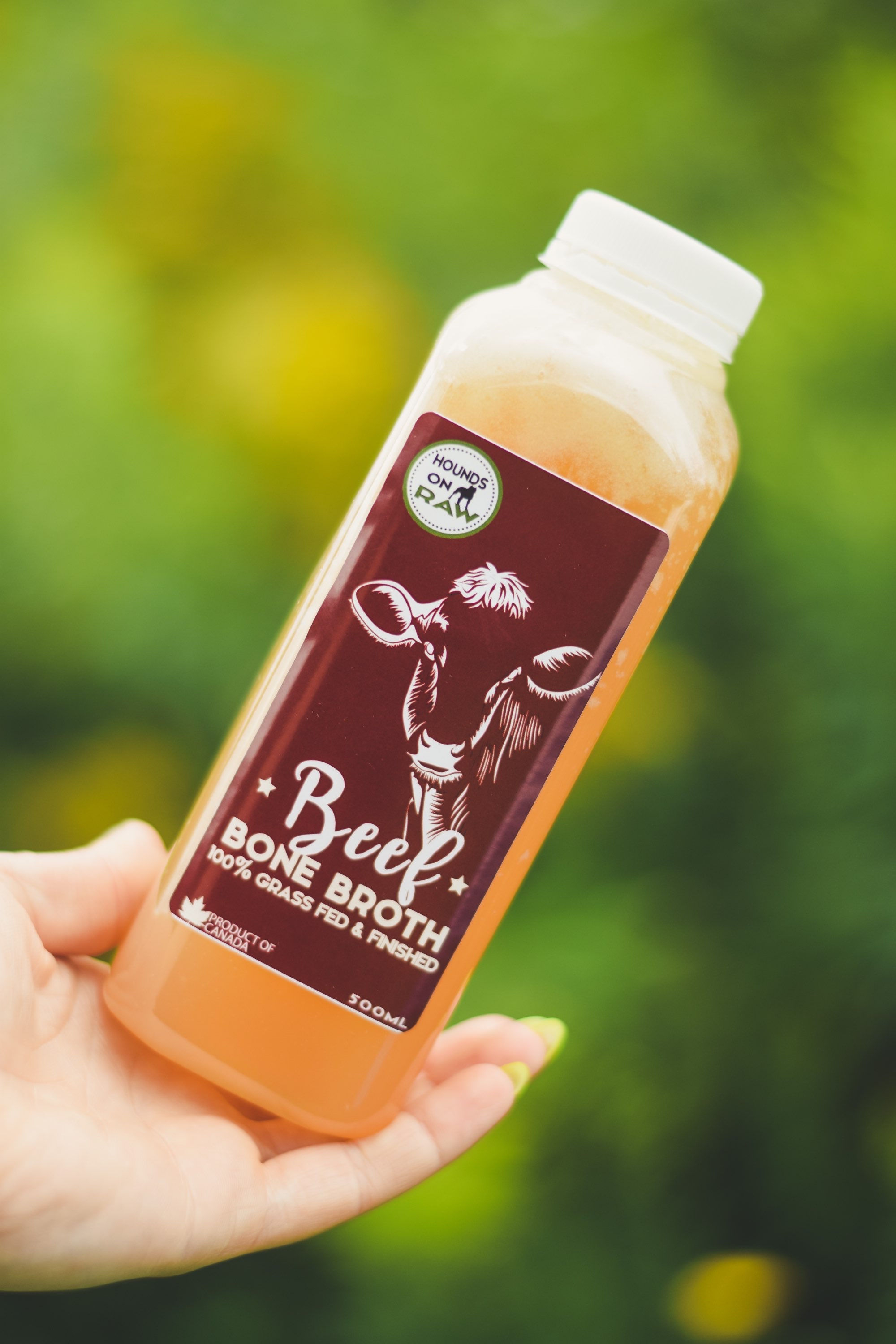 Grass Fed & Finished Beef Bone Broth for dogs and cats