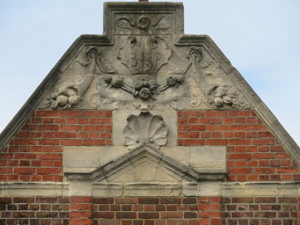 Elm Grove Primary School, Brighton, one of a few Victorian Board schools. Assisting cornucopia to bring an abundance of knowledge, in a giant, multi- level red brick and sandstone glory.