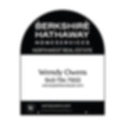 Berkshire Hathaway 24"x30" Dome-cut Plywood Yard Signs