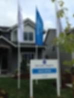 Harvest Heights Sales Office Sign with F