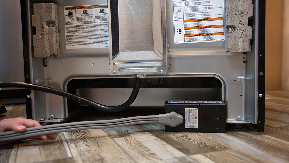 Thumbnail: FireAvert Auto Stove shutoff plugged into stove