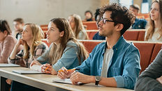 Student paying attention